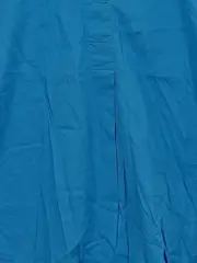 Vorschaubild 4 von Damen Bluse Gr. 36/S Blau Kurzarm V-Ausschnitt Casual