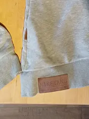 Vorschaubild 4 von Damen Sweatjacke Kapuzenjacke Hoodie Grün Meliert Gr. M