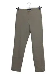 Vorschaubild 1 von Stoffhose Damen Kariert Büro Viskose Braun Gr. W28/36/S