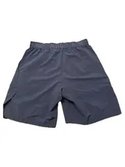 Vorschaubild 2 von Herren Sport Shorts Grau M Logo Polyester Trainingshose Fitness
