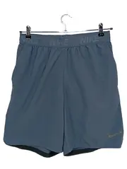 Vorschaubild 1 von Herren Sport Shorts Grau M Logo Polyester Trainingshose Fitness