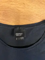 Vorschaubild 2 von Collection Damen T-Shirt Schwarz Gr. M Basic Kurzarm Baumwolle