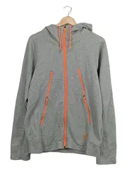 Vorschaubild 1 von Jordan Sweatjacke Herren Gr. M/48 Grau Orange Kapuze Hoodie Zip