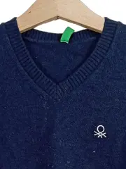Vorschaubild 3 von Pullunder Kinder Gr. 128 (7-8 Jahre) Blau Strickweste