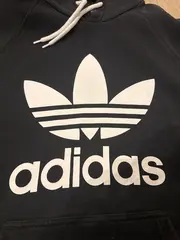 Vorschaubild 2 von Originals Trefoil Kapuzenpullover Herren Logo Print Schwarz L