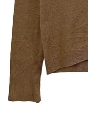 Vorschaubild 3 von Damen Pullover V-Ausschnitt Langarm Braun Gr. M