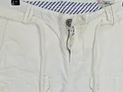 Vorschaubild 3 von Polo Team Damen Cargohose Weiß Gr. 40 Baumwolle