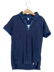 Vorschaubild 1 von Kinder Poloshirt Kurzarm Blau Gr. 128-134 Baumwolle Casual