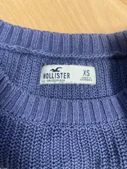 Vorschaubild 3 von Damen Pullover Cropped Strickpullover Gestreift Gr. 34 XS Baumwolle