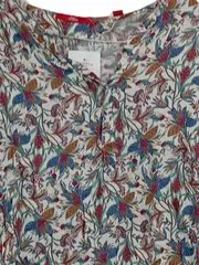 Vorschaubild 4 von Damen Bluse Langarm Blumenmuster Viskose Gr. 36/S Mehrfarbig