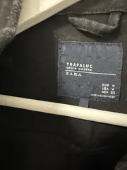 Vorschaubild 6 von Trafaluc Jeanskleid Damen Gr. M Schwarz Hemdkleid Denim