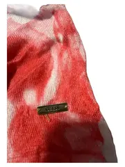 Vorschaubild 2 von Damen Top Tanktop Gr. S Weiß Pink Abstrakt Batik-Look Viskose