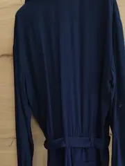 Vorschaubild 4 von Jumpsuit Damen Elegant Business Blau Raffungen Gr. 36 S