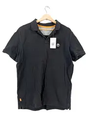 Vorschaubild 1 von Herren Poloshirt Schwarz Gr. L Bio-Baumwolle Regular Fit