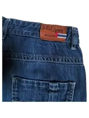 Vorschaubild 4 von Jeans Regular Fit Kinder Gr. 164 Blau Denim Baumwolle