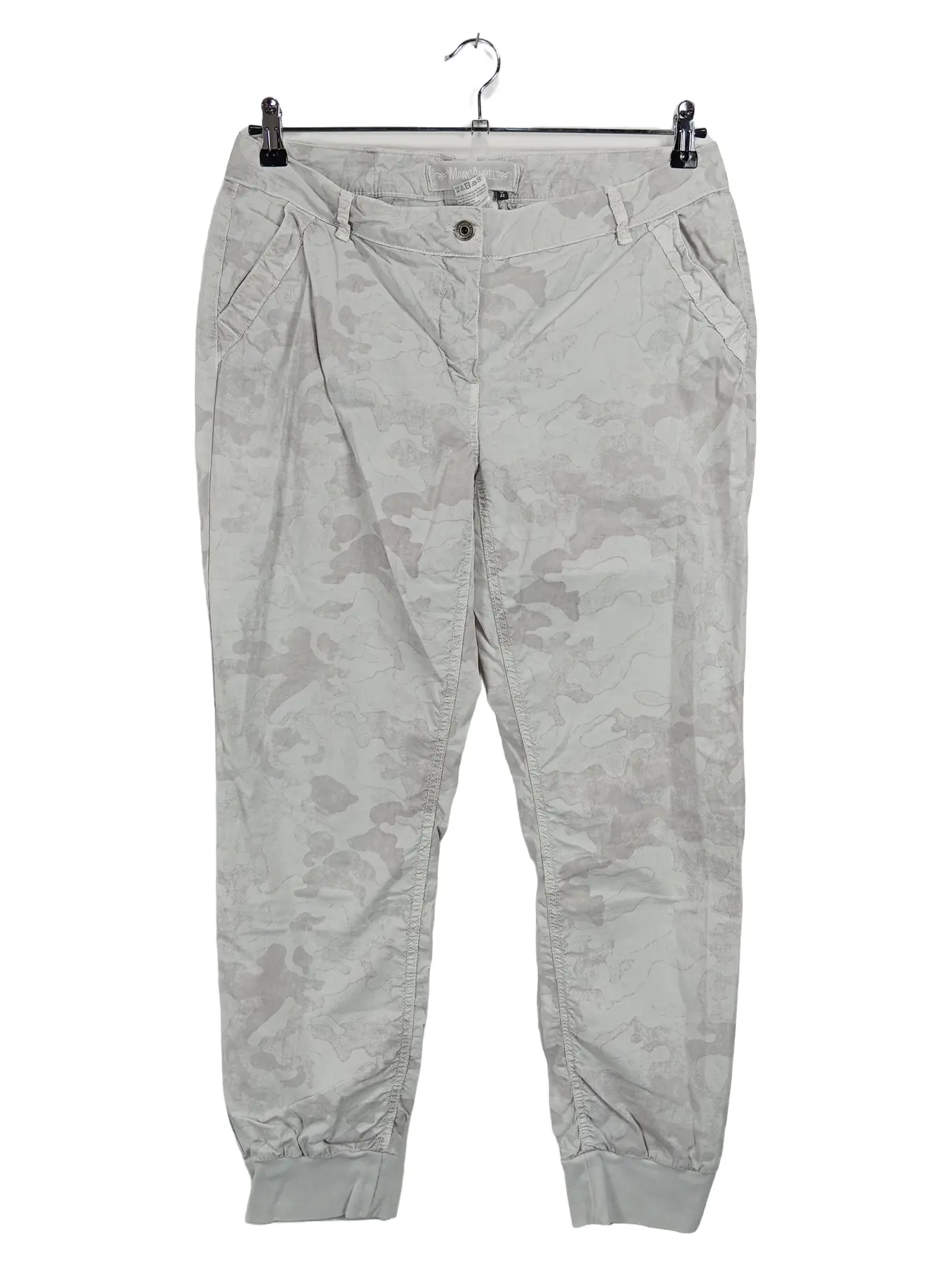 MARC AUREL Jogginghose Damen Camouflage Baumwolle Gr. 42/XL