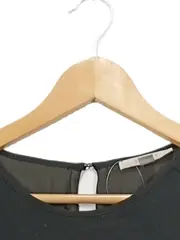 Vorschaubild 3 von Jeanskleid Damen Elegant Minikleid Raffungen Schwarz Gr. 38 M