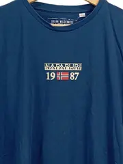 Vorschaubild 2 von Herren T-Shirt Gr. XL/42 Blau Logo 1987 Baumwolle