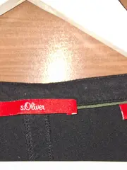 Vorschaubild 7 von Damen Pullover 3/4 Arm Viskose Raffungen Schwarz Gr. 46