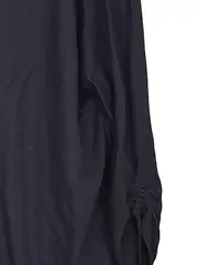 Vorschaubild 5 von Damen Pullover 3/4 Arm Viskose Raffungen Schwarz Gr. 46