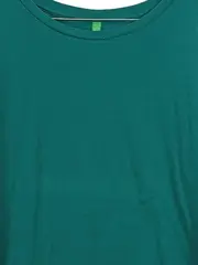Vorschaubild 2 von Benetton Langarmshirt Damen Baumwolle Freizeit Grün Gr. 38 M