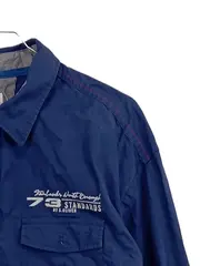 Vorschaubild 2 von Herren Freizeithemd Blau Gr. XL Langarm Baumwolle Casual