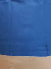 Vorschaubild 3 von Damen Tanktop Blau Gr. M Basic Baumwolle Ärmellos