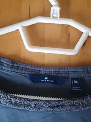 Vorschaubild 5 von Damen Bluse Gr. 36/S Grau Viskose Langarm Casual