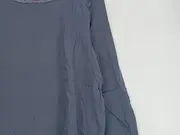 Vorschaubild 2 von Damen Bluse Gr. 36/S Grau Viskose Langarm Casual