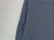 Vorschaubild 3 von Damen Bluse Gr. 36/S Grau Viskose Langarm Casual