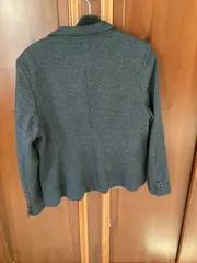 Vorschaubild 2 von Blazer Damen Sakko Kariert Business Grau Gr. 44 Polyester