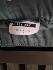 Vorschaubild 2 von A-Linienrock Damen Grün Gr. M Freizeit Midirock Falten 100% Polyester