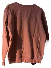 Vorschaubild 2 von Pullover Sweatshirt Herren Gr. 48/M Rosa Logo Baumwolle Casual