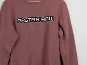 Vorschaubild 4 von Pullover Sweatshirt Herren Gr. 48/M Rosa Logo Baumwolle Casual
