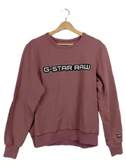 Vorschaubild 1 von Pullover Sweatshirt Herren Gr. 48/M Rosa Logo Baumwolle Casual