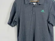 Vorschaubild 3 von Herren Poloshirt Gr. M Grau Golf Sport Shirt Kurzarm Polyester Meliert