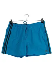 Vorschaubild 1 von Herren Badeshorts Badehose Gr. L Türkis 3-Streifen Schwimm-Shorts