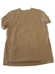 Vorschaubild 3 von Herren T-Shirt Sportswear Gr. L Beige Baumwolle Logo-Print