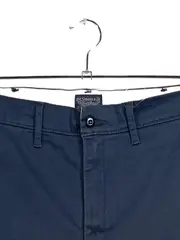 Vorschaubild 2 von Chino Hose Herren Blau Baumwolle Stretch Regular Fit W34 L30