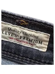 Vorschaubild 4 von 720 High Rise Super Skinny Jeans Damen W30 Grau Stretch Premium