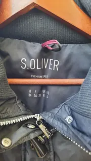 Vorschaubild 5 von Damen Steppjacke Toggle-Verschluss Schwarz Gr. 34/XS