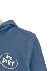 Vorschaubild 3 von Jungen Langarmshirt Kapuze Mud Race Motocross Gr. 116/122 Blau