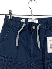 Vorschaubild 3 von Kinder Cargohose J.G. Gr. 128 Blau Baumwolle Jogger