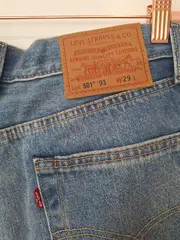 Vorschaubild 2 von 501 '93 Jeans Shorts Damen W29 Blau Denim Kurze Hose Casual