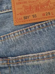 Vorschaubild 5 von 501 '93 Jeans Shorts Damen W29 Blau Denim Kurze Hose Casual