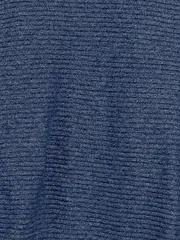 Vorschaubild 3 von Herren Pullover Gr. L Blau Baumwolle Strickpullover Rundhals