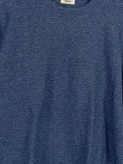 Vorschaubild 2 von Herren Pullover Gr. L Blau Baumwolle Strickpullover Rundhals
