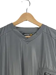 Vorschaubild 6 von Herren Langarmshirt Polyester Grau Gr. XL Sportlich Freizeit