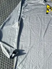 Vorschaubild 7 von Herren Langarmshirt Polyester Grau Gr. XL Sportlich Freizeit