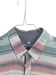 Vorschaubild 4 von Herren Kurzarm Hemd Gr. XL gestreift California Baumwolle